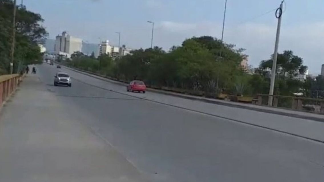 Horror en el puente San Martin: Una chica vivi� una pesadilla