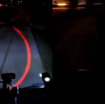 Apareció un fantasma en la ciclovía de Jujuy y quedaron todos aterrados
