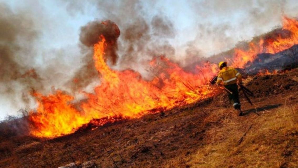 Incendios en Jujuy: hay focos activos en Tilcara y Cochinoca
