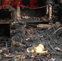 Jujeño resultó herido en el incendio de un taller