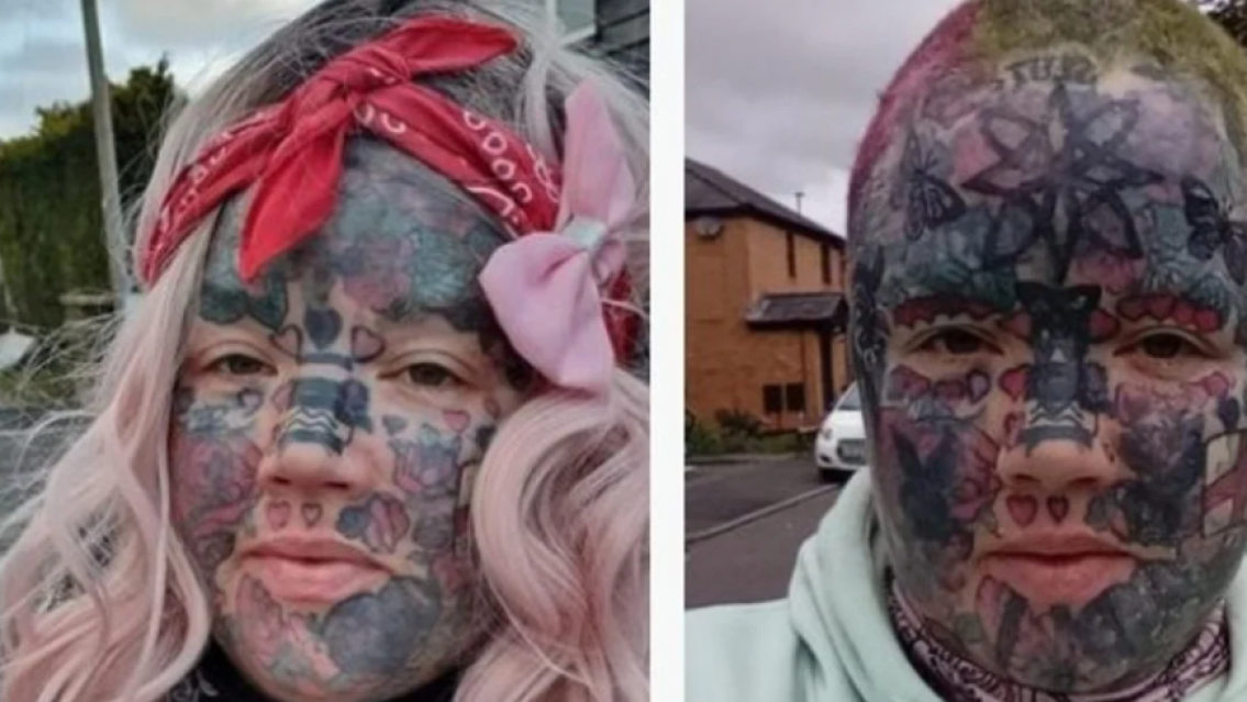 Tiene 800 tatuajes busca trabajo y dice que nadie la quiere contratar