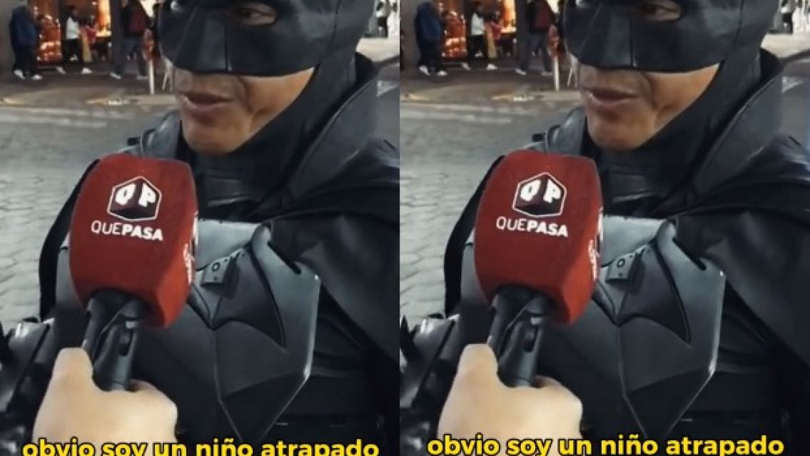 La dura historia del "Batman" juje�o que recorre las calles de San Salvador     