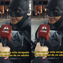 La dura historia del "Batman" jujeño que recorre las calles de San Salvador