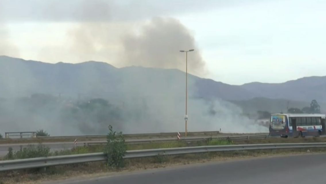 No se ve nada! Circular con precaución por la ruta 66