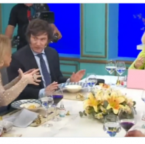 "Exactamente aqu&iacute; naci&oacute; el amor", video completo del flechazo entre Milei y F&aacute;tima Florez