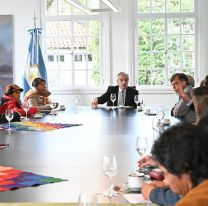 El presidente recibi&oacute; al Tercer Mal&oacute;n de la Paz pero siguen sin respuestas