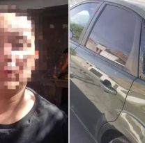 El jujeño más tóxico: Le destruyó el auto a su ex y no la deja ser feliz