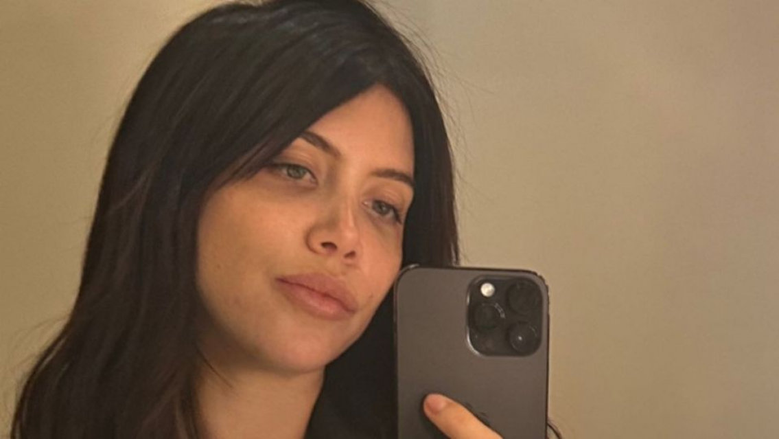 Impactante foto de Wanda Nara en pleno tratamiento por su salud. La difundi� ella misma