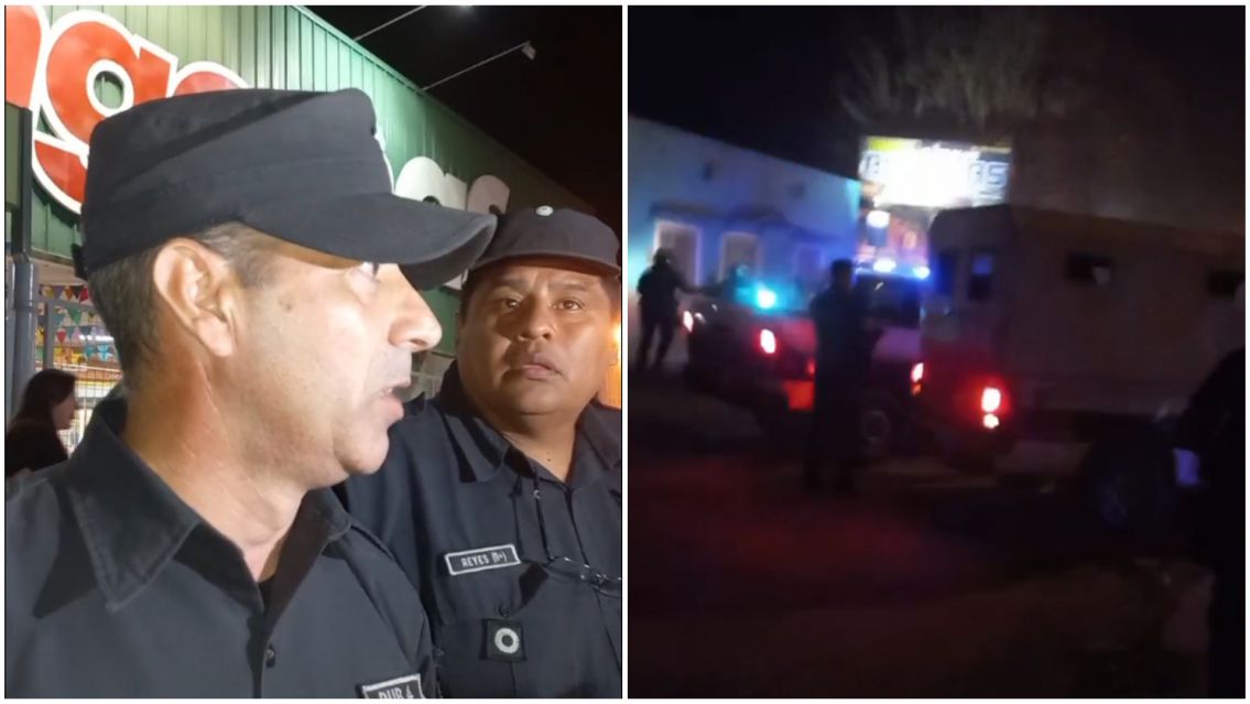 "Nos tiraron piedras", policías enfrentaron a jóvenes afuera del ChangoMás