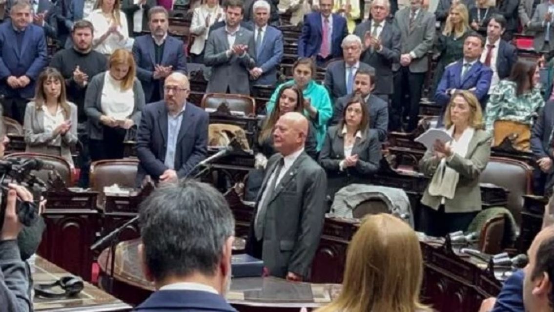 Cantero asumi� como diputado en la banca que ocup� Julio Ferreyra