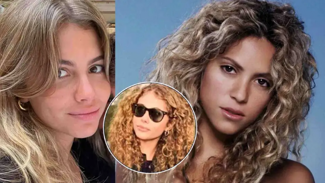 Picante, Clara Chía desafió a Shakira imitando uno de sus looks. ¿Se lo pidió Piqué?