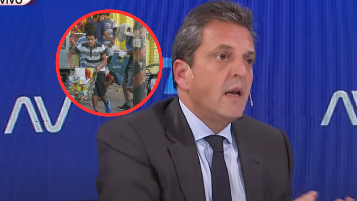 La drástica decisión que tomó Massa con los que realicen robo en banda