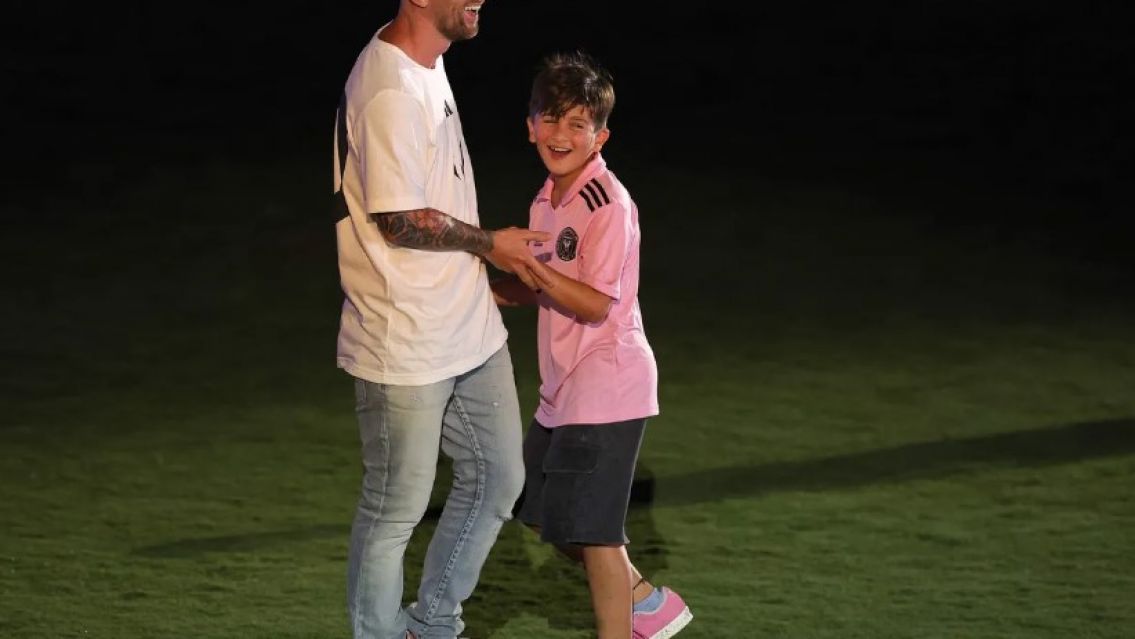 El hijo de Messi fue fichado por un importante club: "Es una promesa"
