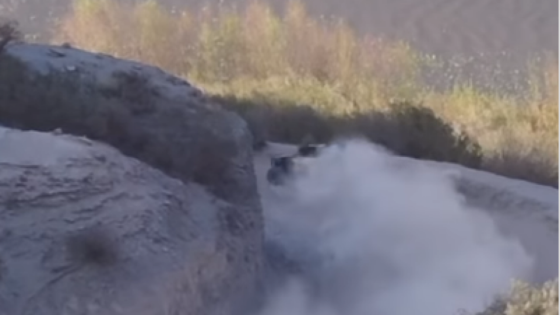 Así fue el terrible accidente que sufrió Olmedo: no frenó en la curva