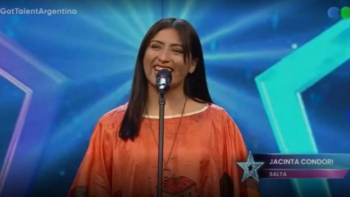 Reconocida cantante de Salta emocionó al jurado de Got Talent Argentina: "Es increíble"