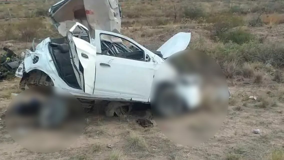 Dolor: dos nenes fallecieron en un terrible choque en la ruta