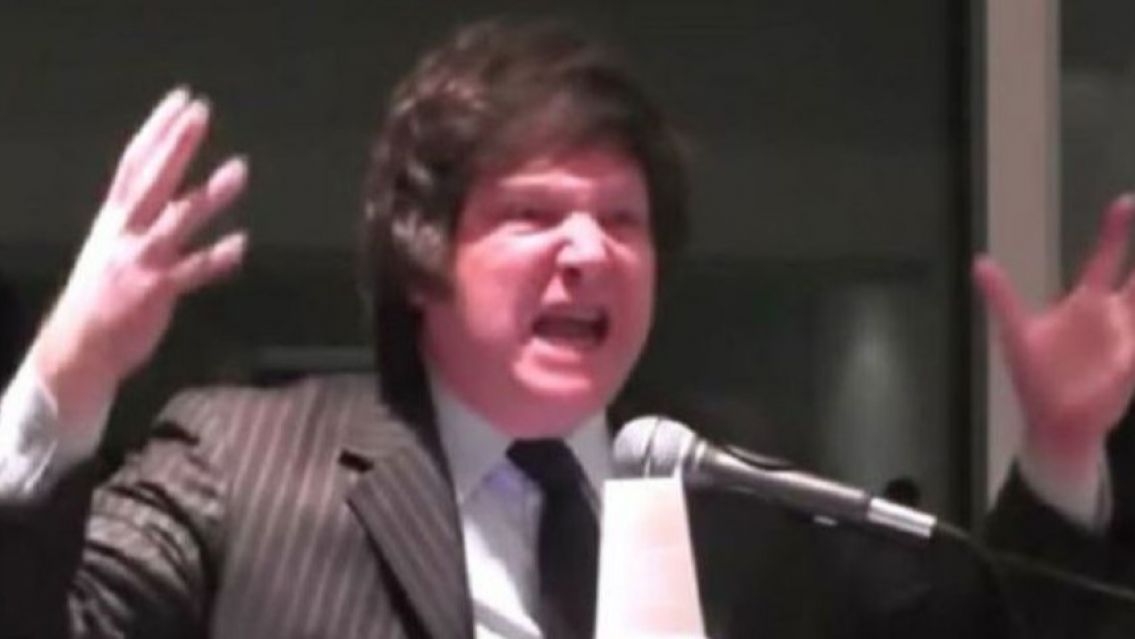 El violento episodio que Javier Milei trat� de esconder pero sali� a la luz