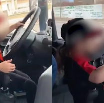 Inconscientes e irresponsables: pusieron a conducir a un norteñito de 7 años