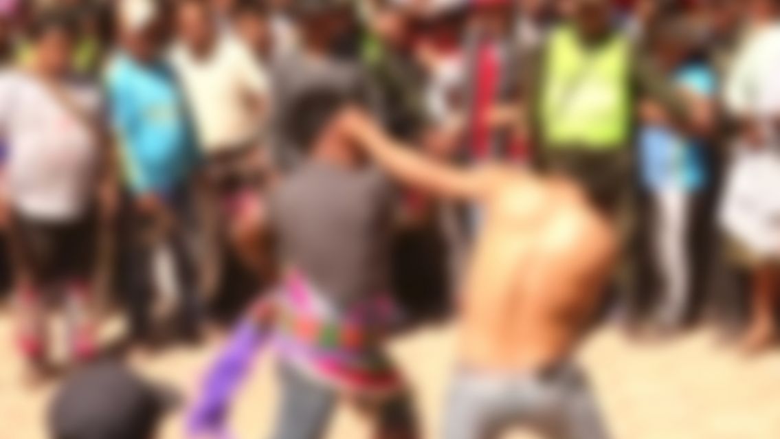 Fiesta de la Pachamama terminó en una batalla: Hay una jujeña herida