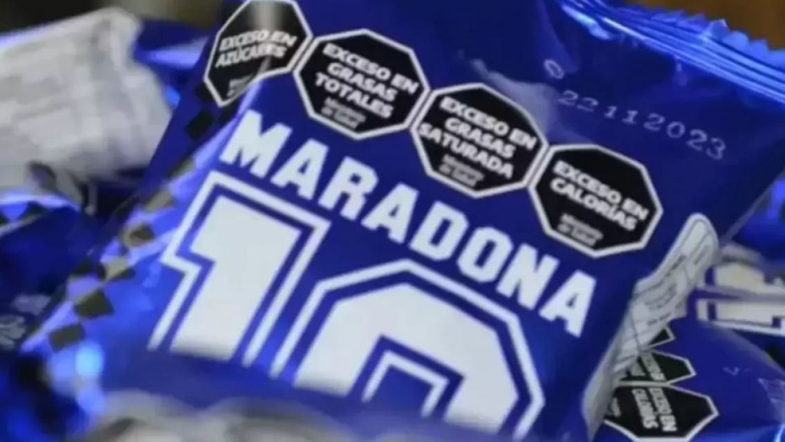 Lanzan un alfajor en honor a Diego Maradona: cuánto costará y cuándo llegará a Jujuy